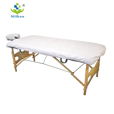 마사지 테이블 종이 일회용 부직포 침대 시트 롤에 대한 병원 의료 방수 부직포 일회용 시트